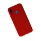 Huawei P20 Lite Kılıf Nano içi Kadife Silikon - Kırmızı