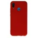 Huawei P20 Lite Kılıf Nano içi Kadife Silikon - Kırmızı