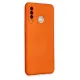 Huawei P30 Lite Kılıf Nano içi Kadife Silikon - Turuncu