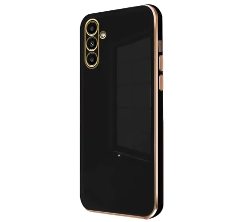 Samsung Galaxy M15 Kılıf Volet Silikon - Siyah