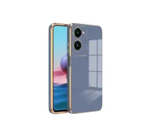 Vivo Y18 Kılıf Volet Silikon - Mavi