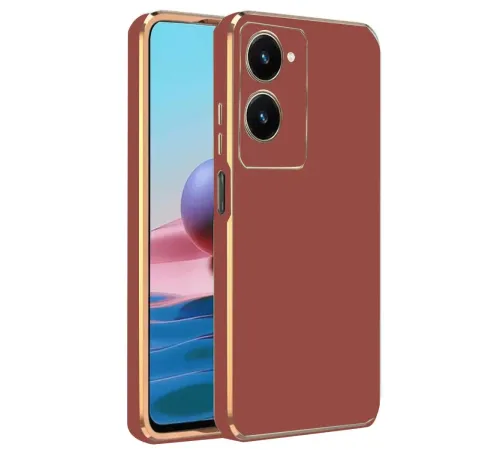 Vivo Y18 Kılıf Volet Silikon - Kırmızı