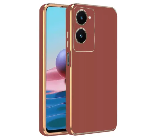 Vivo Y18 Kılıf Volet Silikon - Kırmızı