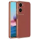 Vivo Y18 Kılıf Volet Silikon - Kırmızı