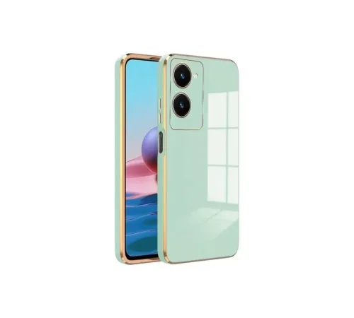 Vivo Y18 Kılıf Volet Silikon - Açık Yeşil