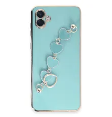 Samsung Galaxy A04 Kılıf Esila Silikon - Su Yeşili