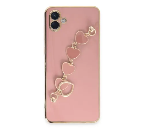Samsung Galaxy A04E Kılıf Esila Silikon - Pudra