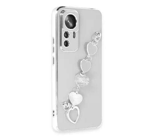 Xiaomi Mi 12T Pro Kılıf Esila Silikon - Beyaz