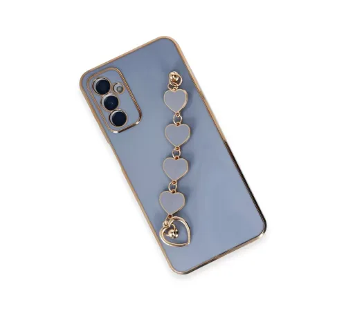 Samsung Galaxy A14 4G Kılıf Esila Silikon - Gri