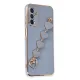 Samsung Galaxy A14 4G Kılıf Esila Silikon - Gri