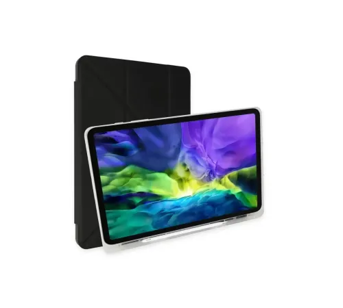 Samsung Galaxy X200 Tab A8 10.5 Kılıf Kalemlikli Mars Tablet Kılıfı - Siyah