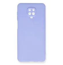 Xiaomi Redmi Note 9 Pro Kılıf Nano içi Kadife Silikon - Lila