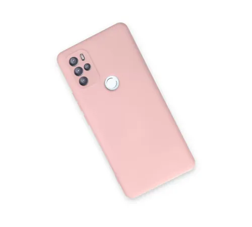 General Mobile GM 21 Pro Kılıf Nano içi Kadife Silikon - Pudra