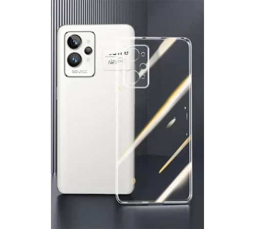 Realme GT2 Pro 5G Kılıf Lüx Şeffaf Silikon