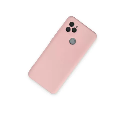 General Mobile GM 21 Kılıf Nano içi Kadife Silikon - Pudra