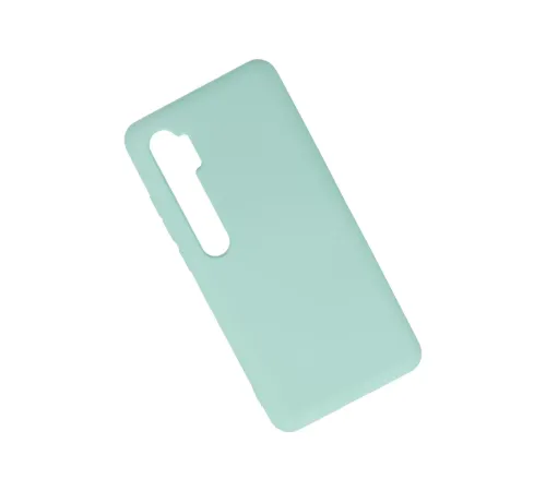 Xiaomi Mi Note 10 Lite Kılıf Nano içi Kadife Silikon - Turkuaz