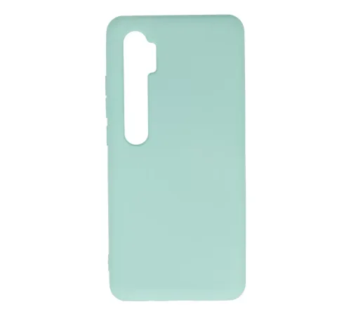 Xiaomi Mi Note 10 Lite Kılıf Nano içi Kadife Silikon - Turkuaz
