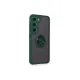 Samsung Galaxy M15 Kılıf Montreal Yüzüklü Silikon Kapak - Yeşil