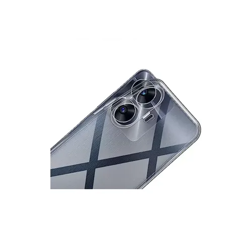 Realme C55 Kılıf Lüx Şeffaf Silikon