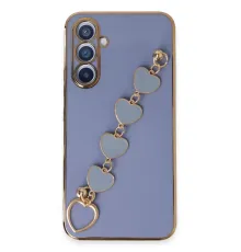 Samsung Galaxy A54 5G Kılıf Esila Silikon - Gri