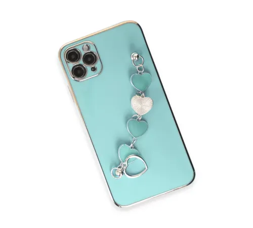 Apple iPhone 11 Pro Kılıf Esila Silikon - Su Yeşili