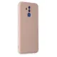 Huawei Mate 20 Lite Kılıf Nano içi Kadife Silikon - Pudra