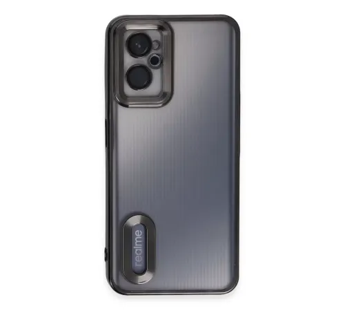 Realme 9i 4G Kılıf Slot Silikon - Siyah