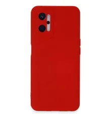 Realme 9i 4G Kılıf Nano içi Kadife Silikon - Kırmızı