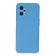 Realme 9i 4G Kılıf Nano içi Kadife Silikon - Mavi