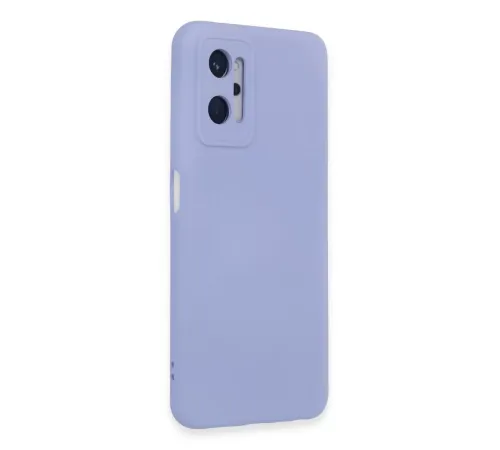 Realme 9i 4G Kılıf Nano içi Kadife Silikon - Lila