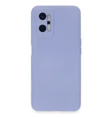 Realme 9i 4G Kılıf Nano içi Kadife Silikon - Lila