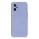 Realme 9i 4G Kılıf Nano içi Kadife Silikon - Lila