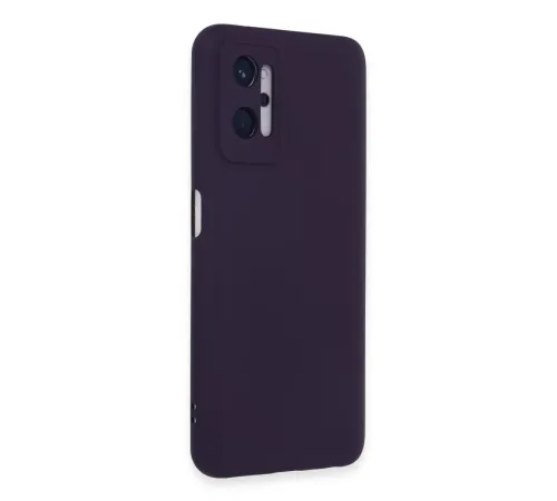 Realme 9i 4G Kılıf Nano içi Kadife Silikon - Mor