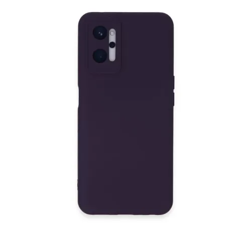 Realme 9i 4G Kılıf Nano içi Kadife Silikon - Mor