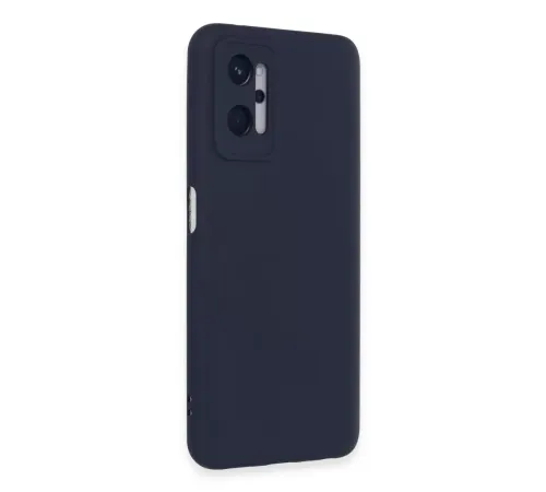 Realme 9i 4G Kılıf Nano içi Kadife Silikon - Lacivert