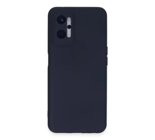Realme 9i 4G Kılıf Nano içi Kadife Silikon - Lacivert