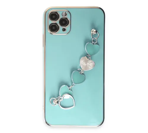 Apple iPhone 11 Pro Max Kılıf Esila Silikon - Su Yeşili