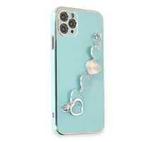Apple iPhone 11 Pro Max Kılıf Esila Silikon - Su Yeşili