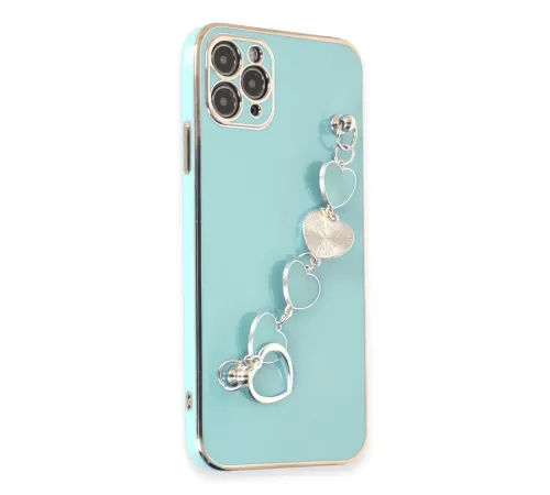 Apple iPhone 11 Pro Max Kılıf Esila Silikon - Su Yeşili