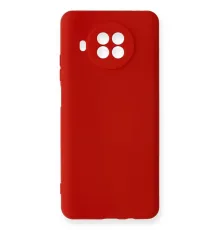 Xiaomi Mi 10T Lite Kılıf Nano içi Kadife Silikon - Kırmızı