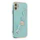 Apple iPhone 12 Kılıf Esila Silikon - Su Yeşili