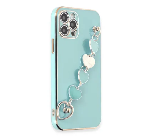 Apple iPhone 12 Pro Kılıf Esila Silikon - Su Yeşili