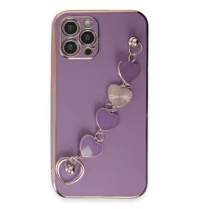 Apple iPhone 12 Pro Kılıf Esila Silikon - Mor