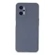 Realme 9i 4G Kılıf Nano içi Kadife Silikon - Gri