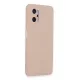 Realme 9i 4G Kılıf Nano içi Kadife Silikon - Pudra