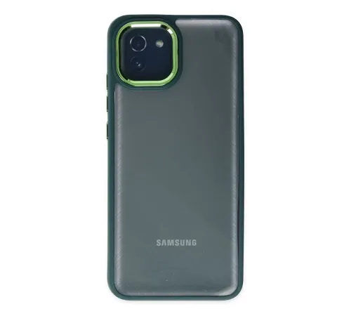 Samsung Galaxy A03 Kılıf Dora Kapak - Haki Yeşil