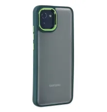 Samsung Galaxy A03 Kılıf Dora Kapak - Haki Yeşil