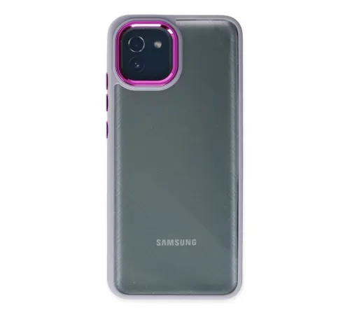 Samsung Galaxy A03 Kılıf Dora Kapak - Lila