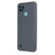 Realme C21 Kılıf Nano içi Kadife Silikon - Gri