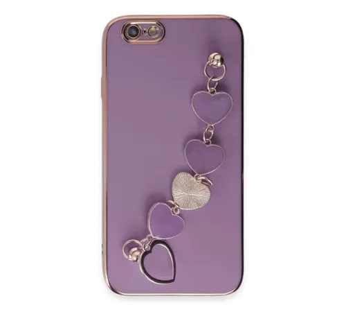 Apple iPhone 6 Kılıf Esila Silikon - Mor